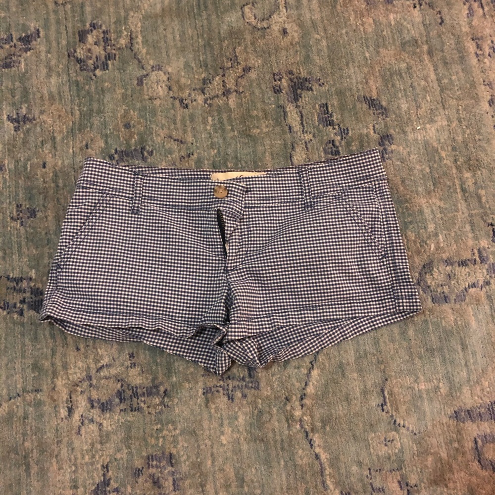 Navy & White Shorts